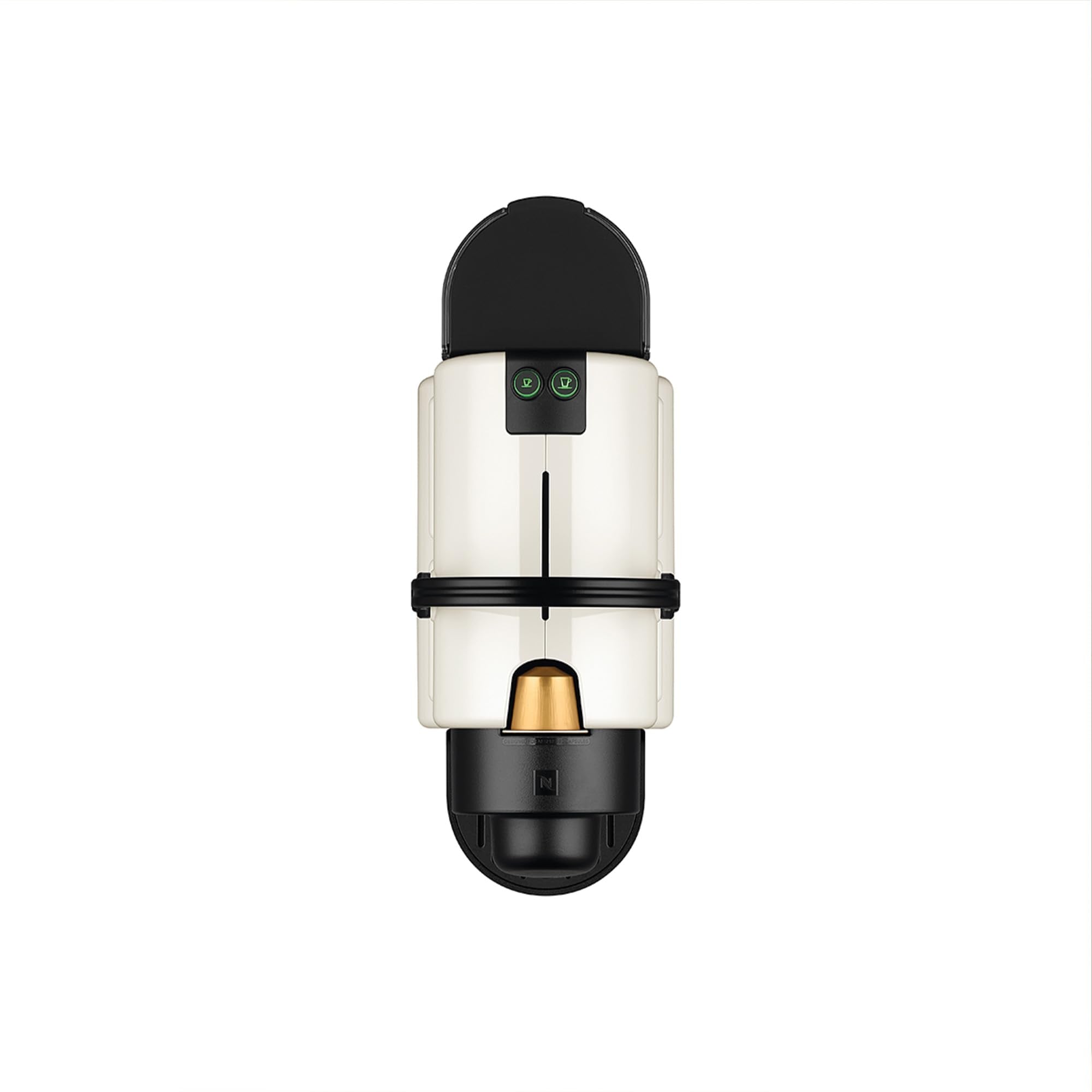 Nespresso Inissia Blanche – Machine à Café Expresso Compacte 19 Bars XN100110
