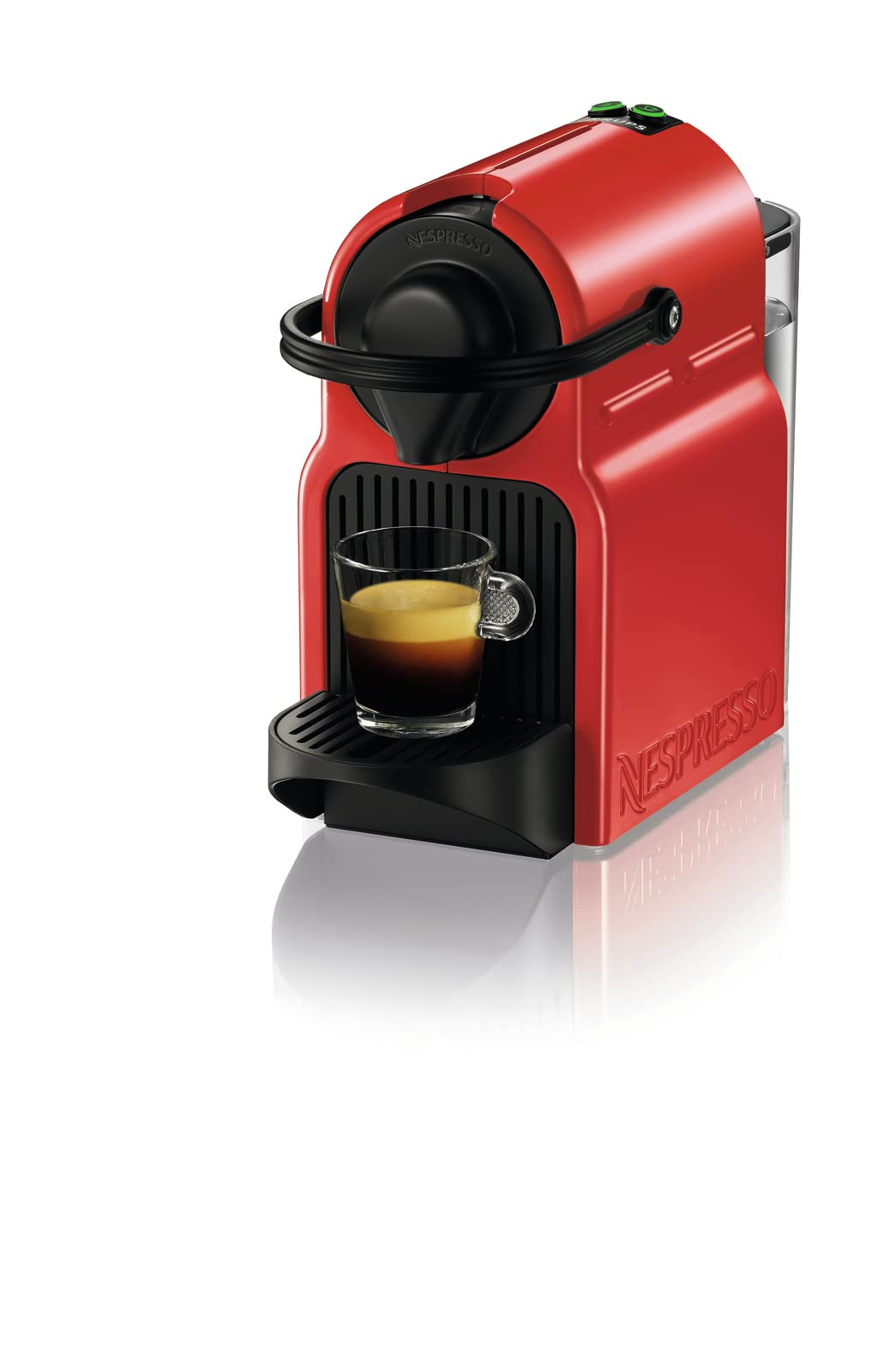Nespresso Inissia Rouge Rubis – Machine à Café Expresso Réservoir 0,7L XN100510