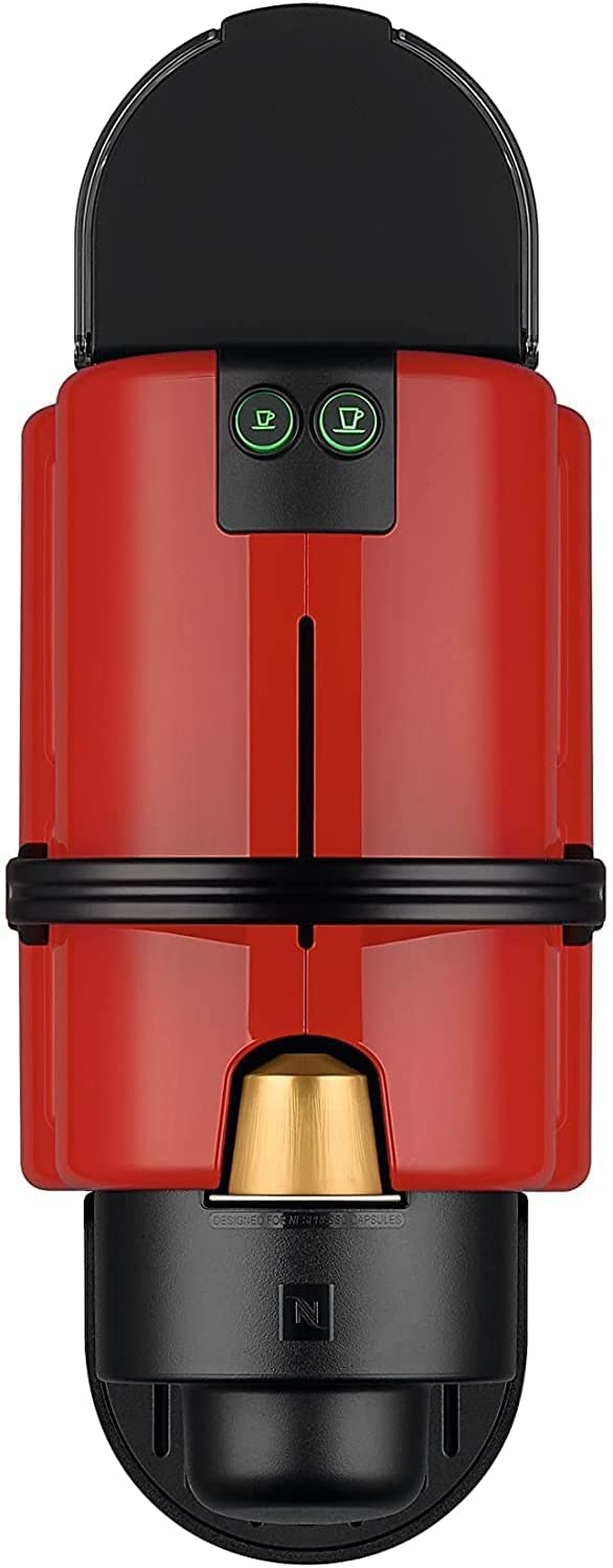 Nespresso Inissia Rouge Rubis – Machine à Café Expresso Réservoir 0,7L XN100510