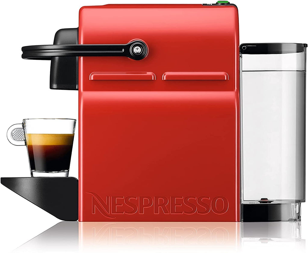 Nespresso Inissia Rouge Rubis – Machine à Café Expresso Réservoir 0,7L XN100510