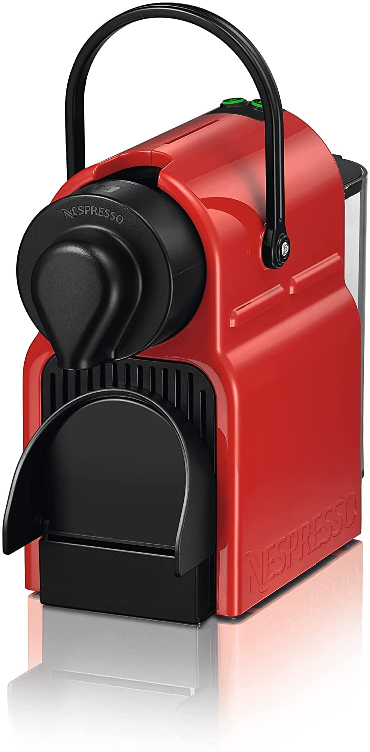 Nespresso Inissia Rouge Rubis – Machine à Café Expresso Réservoir 0,7L XN100510