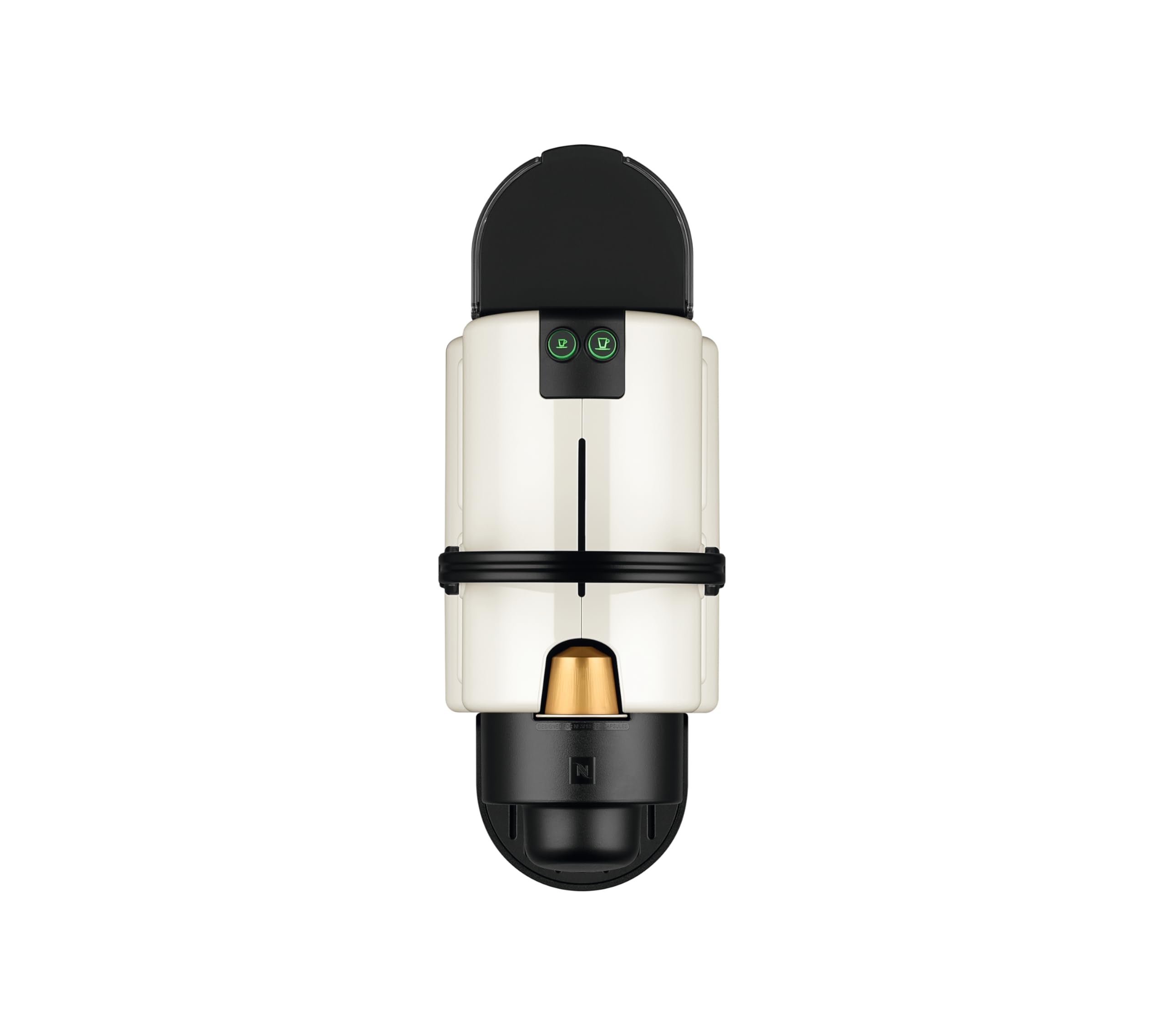 Nespresso Inissia Blanche – Machine à Café 19 Bars + Kit de Bienvenue YY1530FD