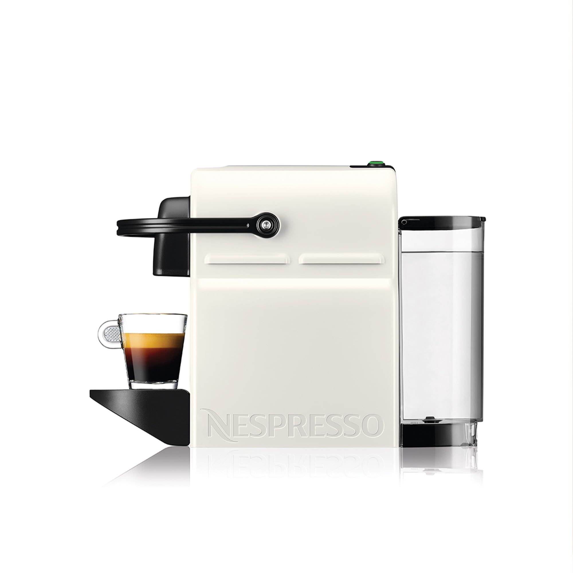 Nespresso Inissia Blanche – Machine à Café Expresso Compacte 19 Bars XN100110